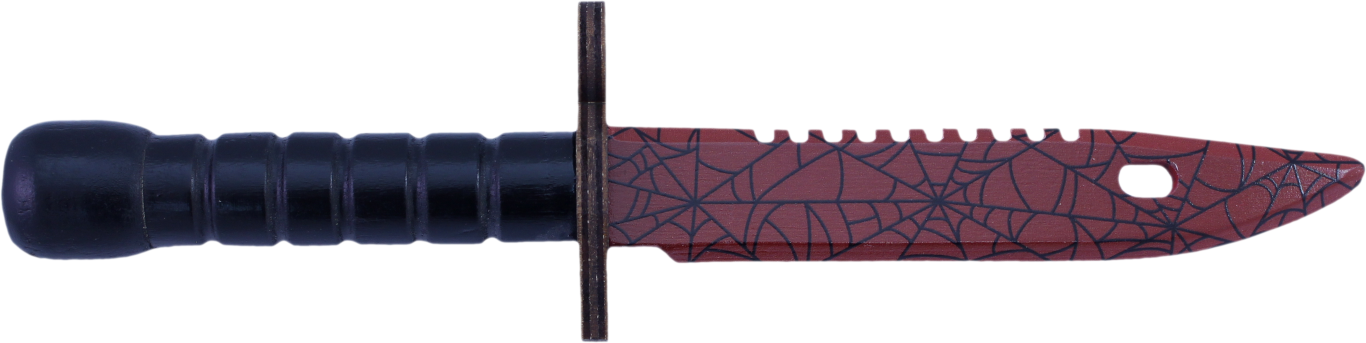 Деревянный игрушечный штык-нож "М9" Кровавая паутина Премиум в магазине  сувениров TerraKOT